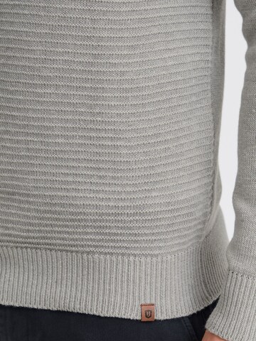 INDICODE JEANS Sweater 'Ricardo' in Grey