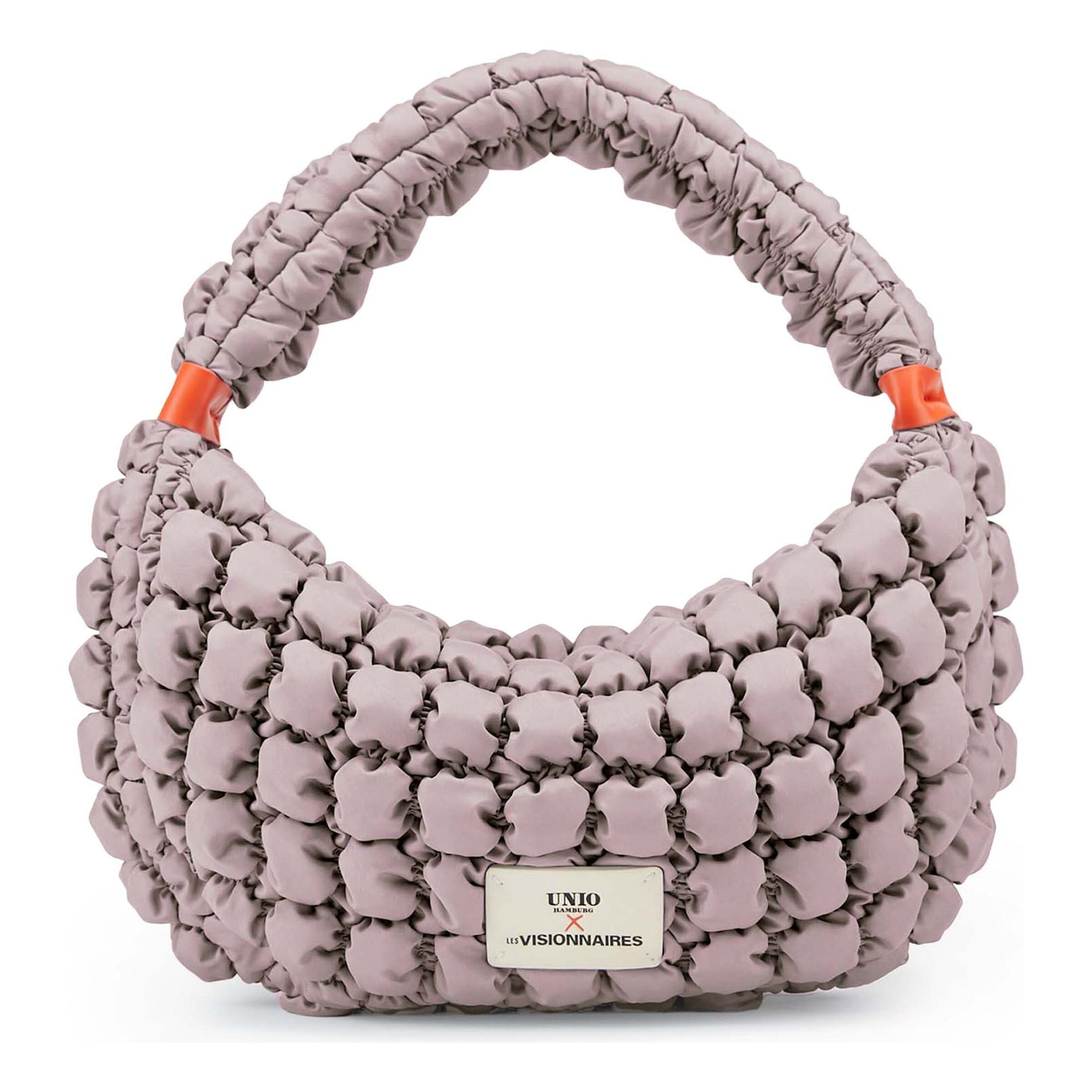 Sac bandoulière 'Unio Banana' Les Visionnaires en rose : devant