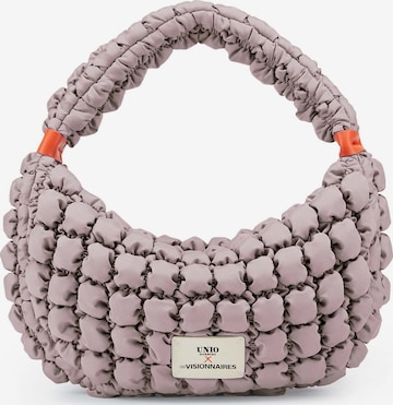 Sac bandoulière 'Unio Banana' Les Visionnaires en rose : devant
