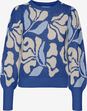 VERO MODA Sweater 'NEWTARI' in Blue: front