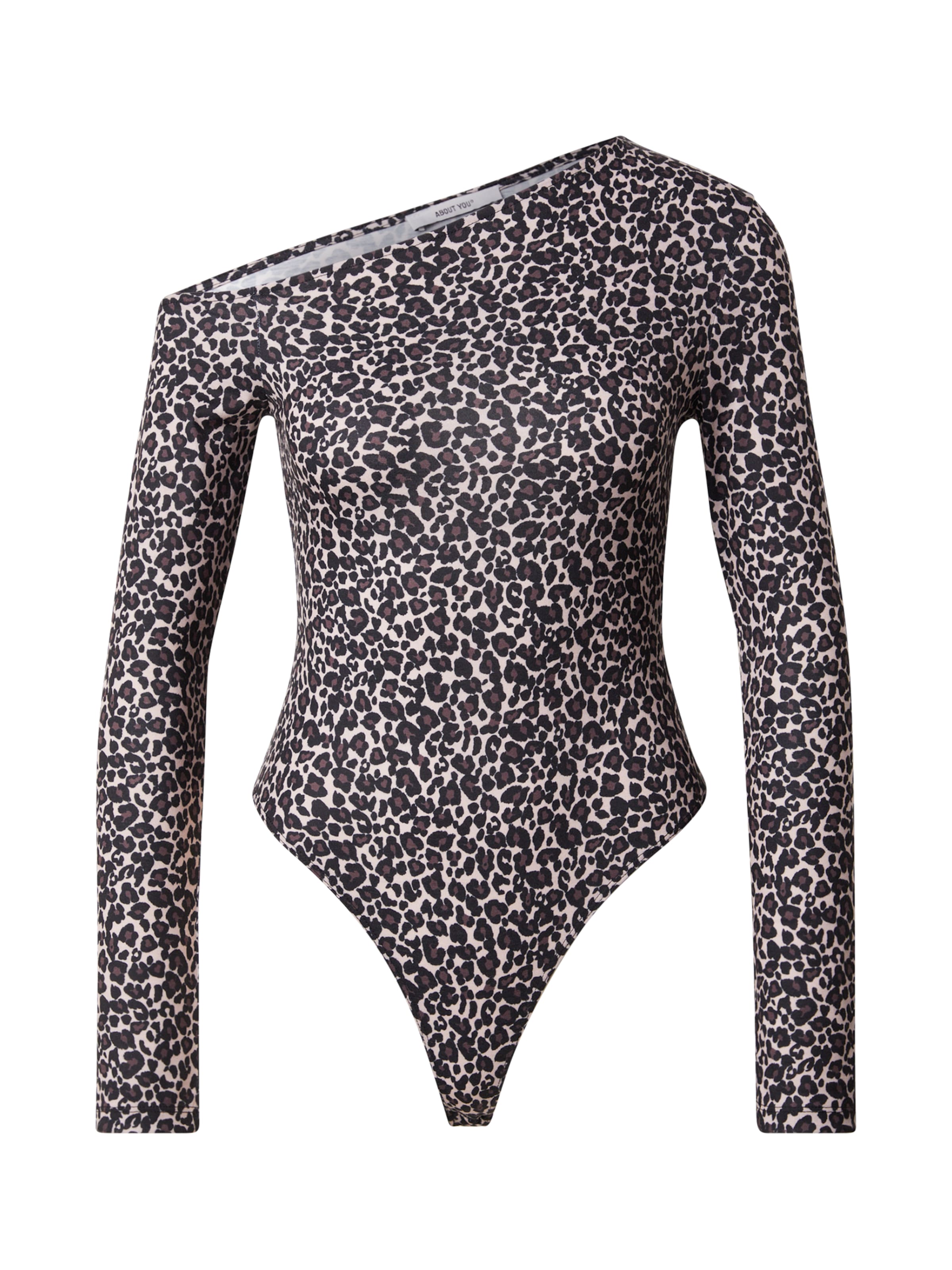 Body a maglietta 'Clarissa' di ABOUT YOU in marrone: frontale