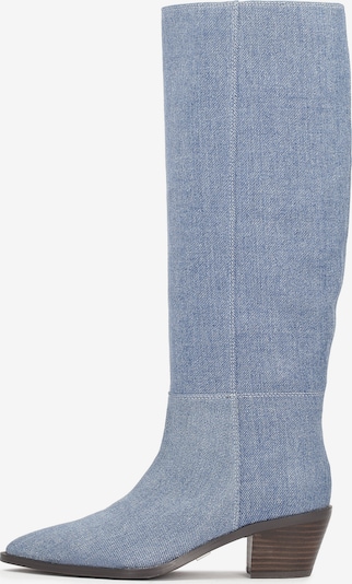 Kazar Bottes de cowboy en bleu denim, Vue avec produit