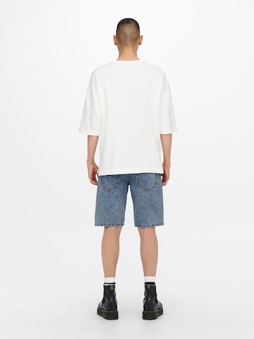 Only & Sons Regular Shorts 'Avi' in Blau