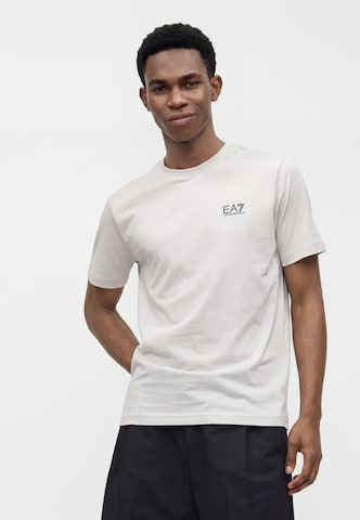 pilka EA7 Emporio Armani Marškinėliai