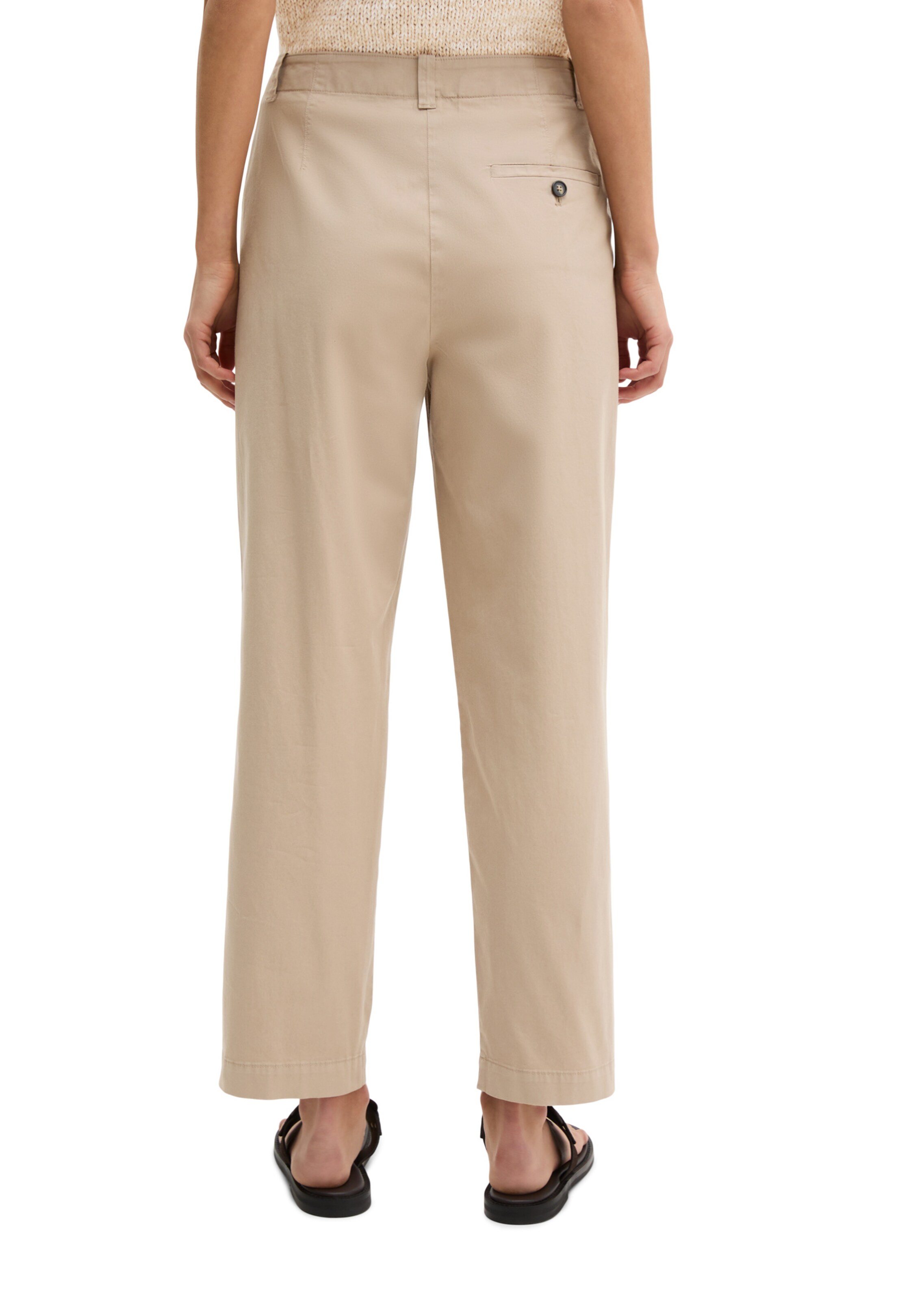 Marc O'Polo Tapered Hose 'Rimka in Braun