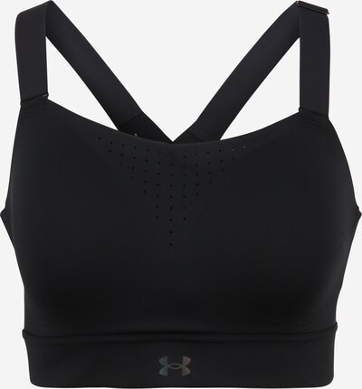 UNDER ARMOUR Soutien-gorge de sport en gris argenté / noir, Vue avec produit