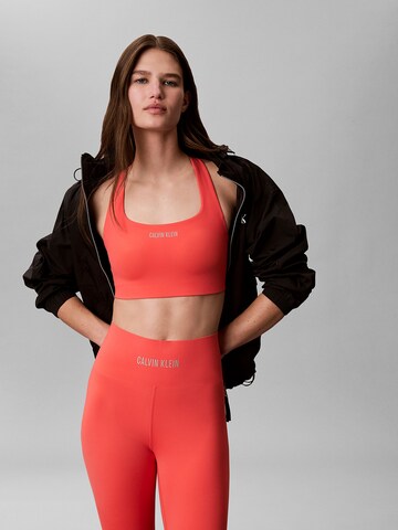 Calvin Klein Sport Bustier Sport bh in Roze