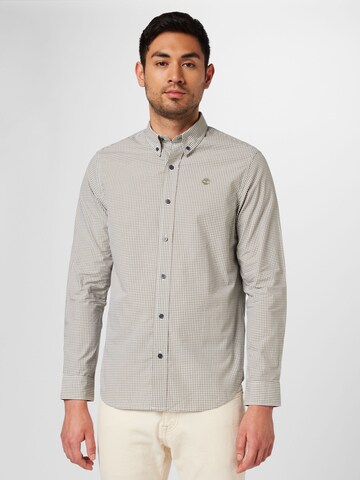 TIMBERLAND - Ajuste regular Camisa en marrón: frente