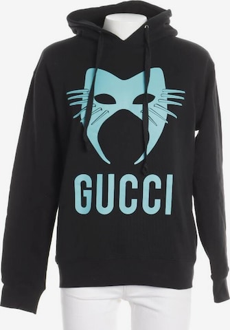 Gucci Sweatshirt & Zip-Up Hoodie in L in Black: front