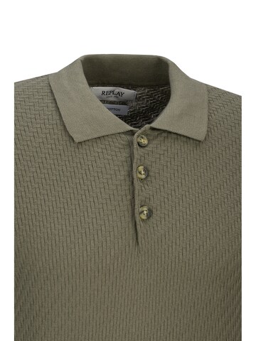 REPLAY Poloshirt in Grün