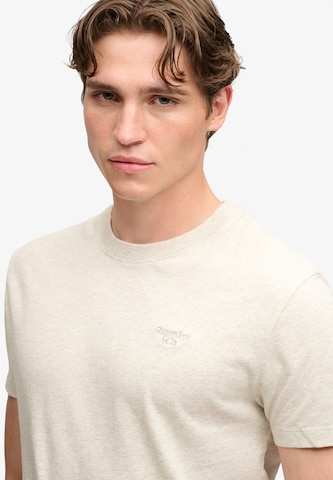 Superdry & Co Shirt 'Essential Serif' in Grey