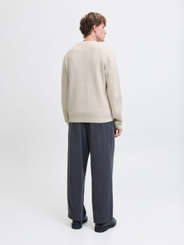 JACK & JONES Sweater 'Blamilano' in Beige