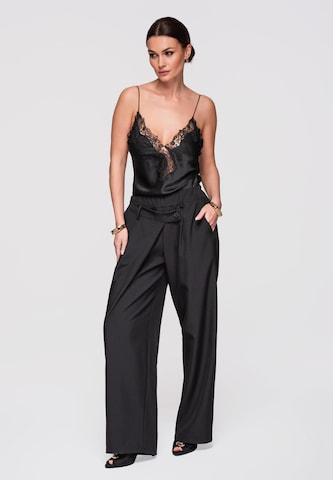 Ombre Loose fit Trousers 'OW-COLC-0113' in Black