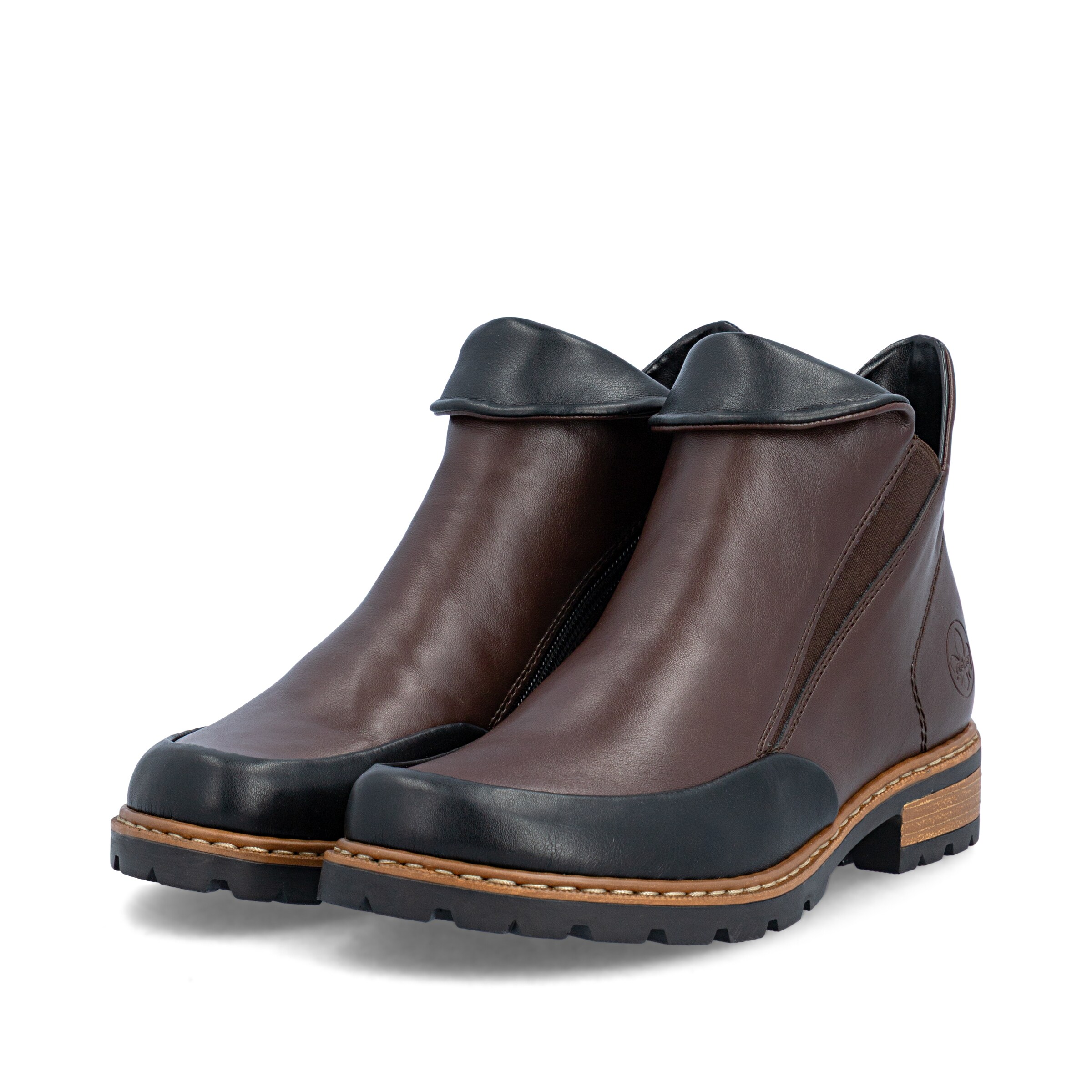 Bottines Rieker en marron