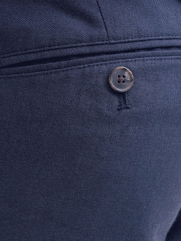 JACK & JONES Regular Bandplooibroek 'JPRMARTIN' in Blauw