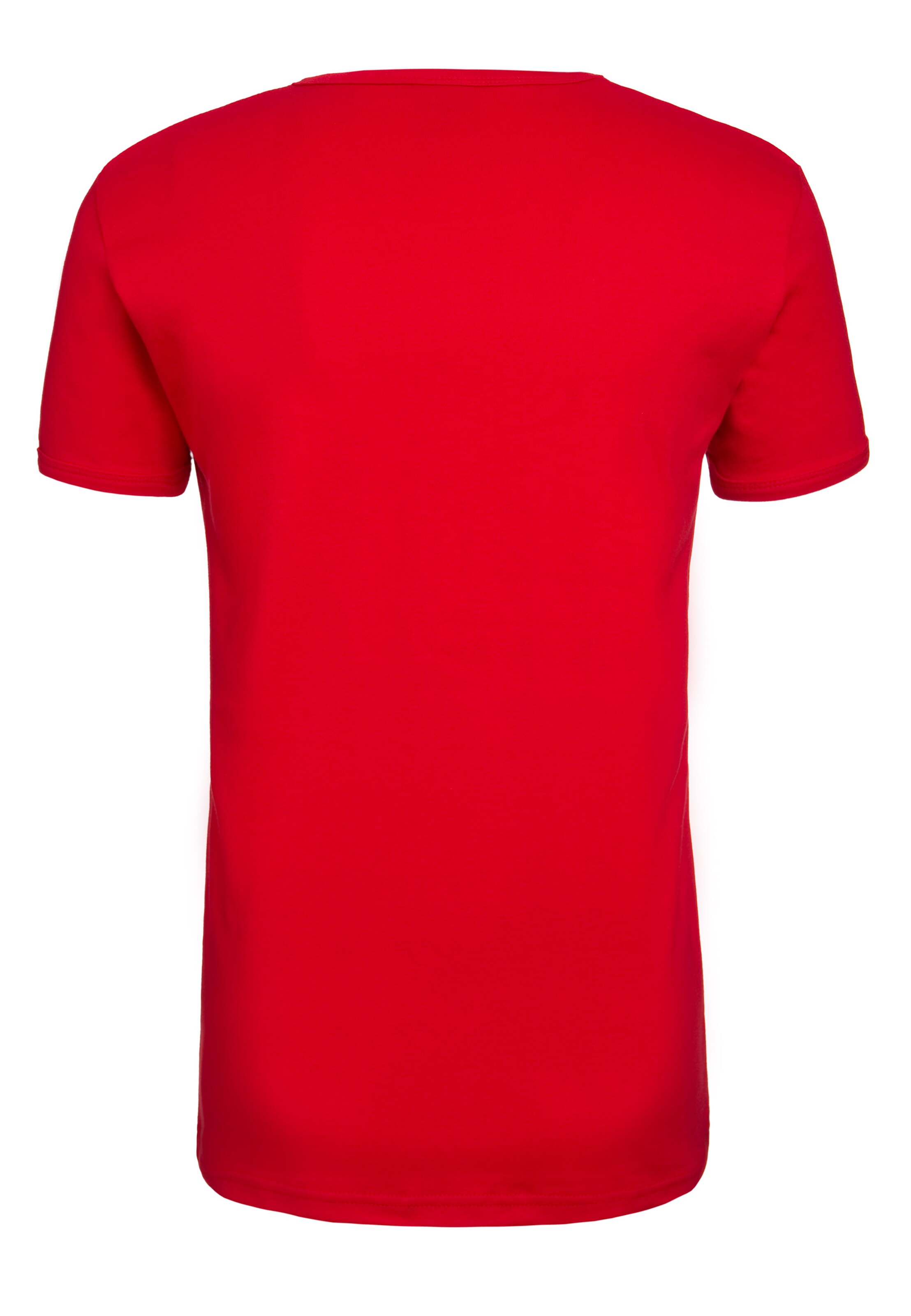 LOGOSHIRT T-Shirt mit coolem 'Flash'-Print in Rot