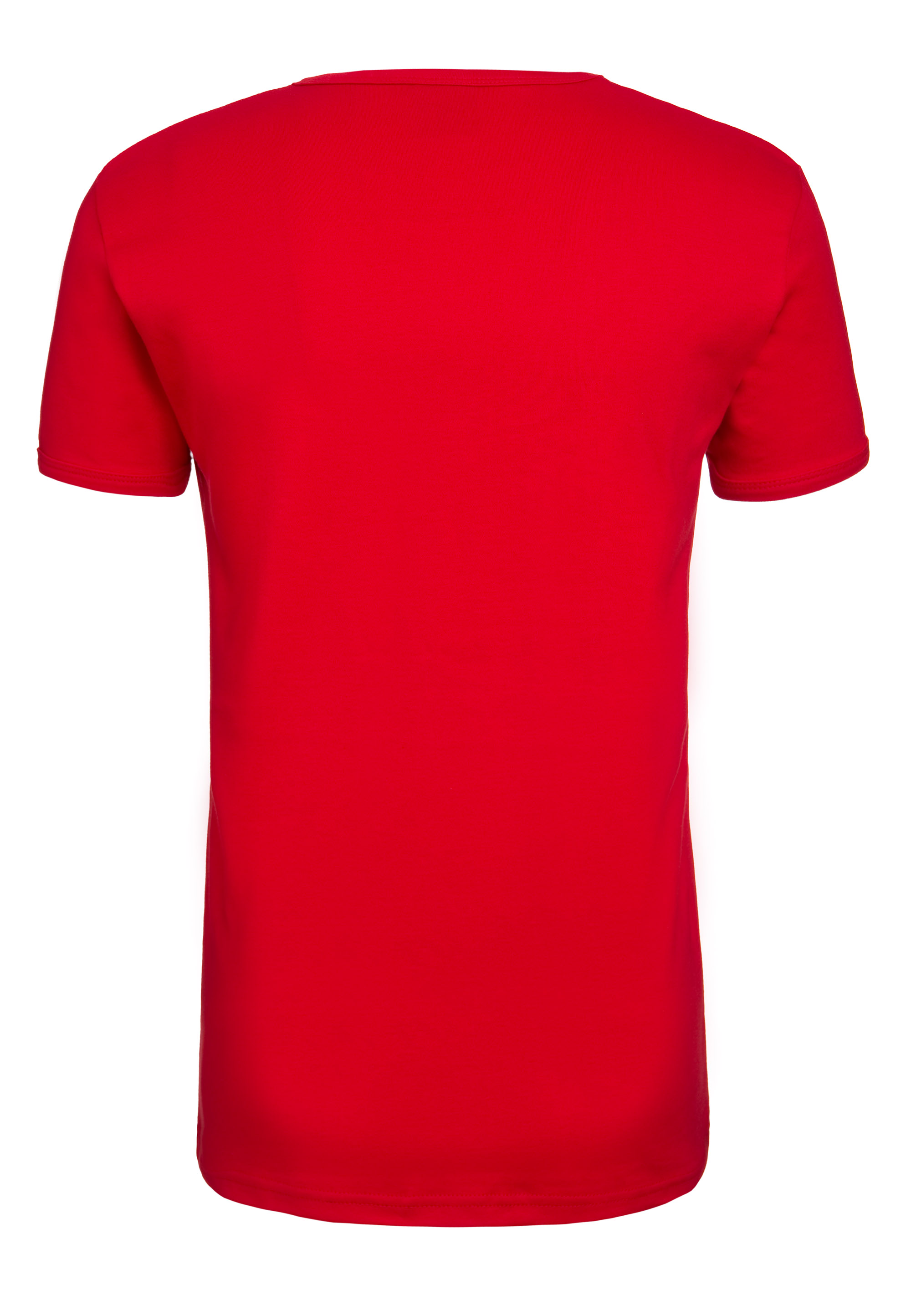 LOGOSHIRT T-Shirt Flash Logo in Rot 