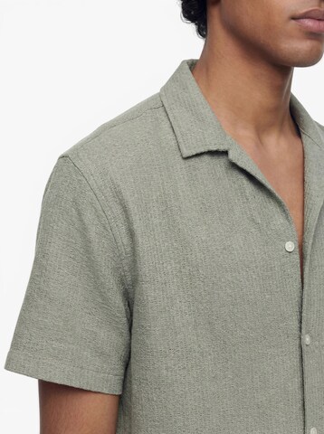 JACK & JONES Средняя посадка Рубашка 'JORMontauk' в Зеленый