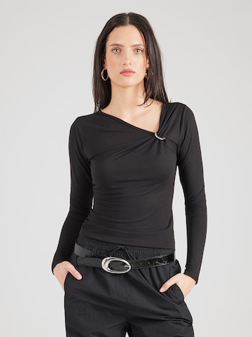 ABOUT YOU Shirt 'Charlie' in Black: front