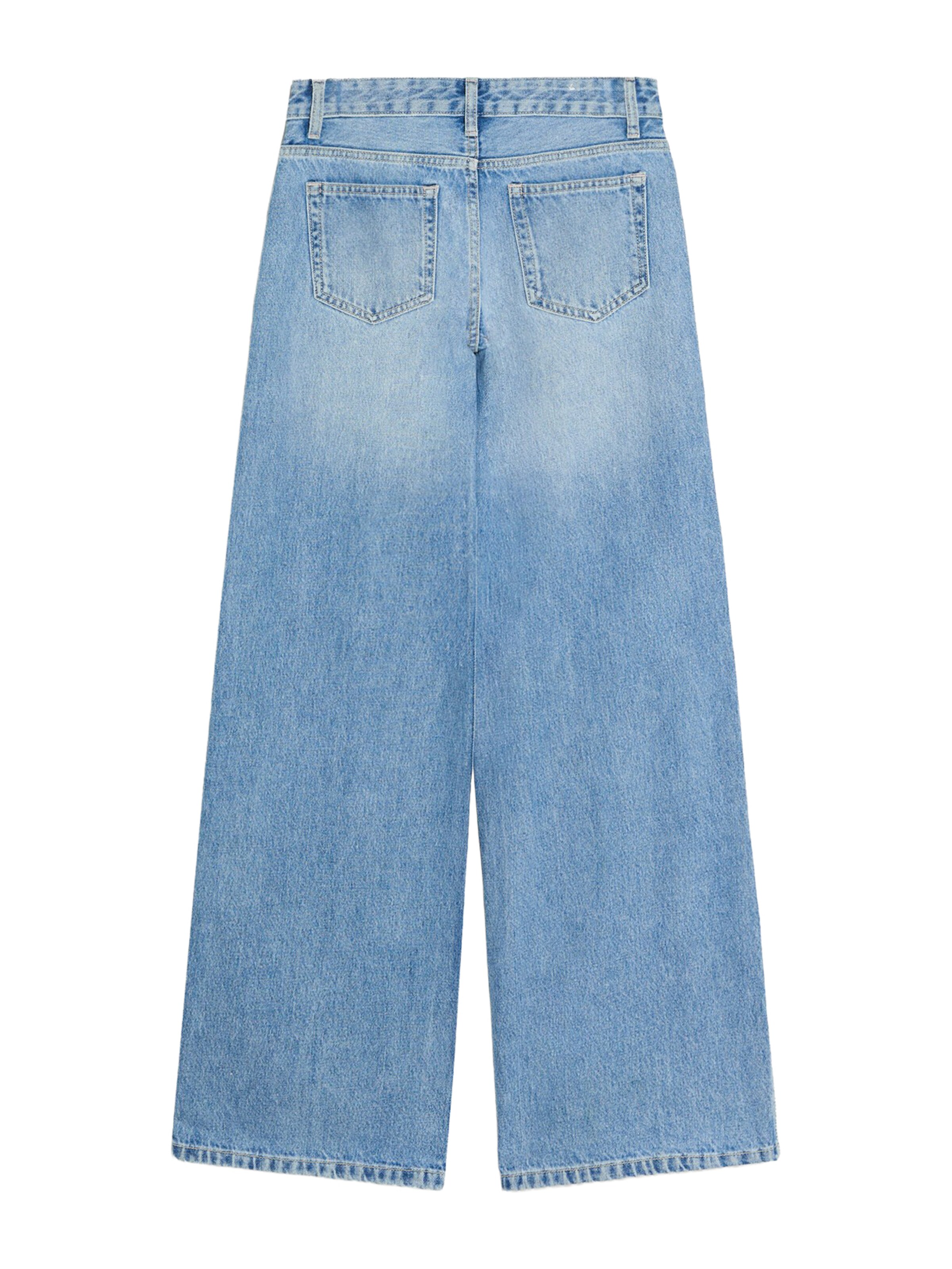 regular Jeans di Bershka in blu: dietro