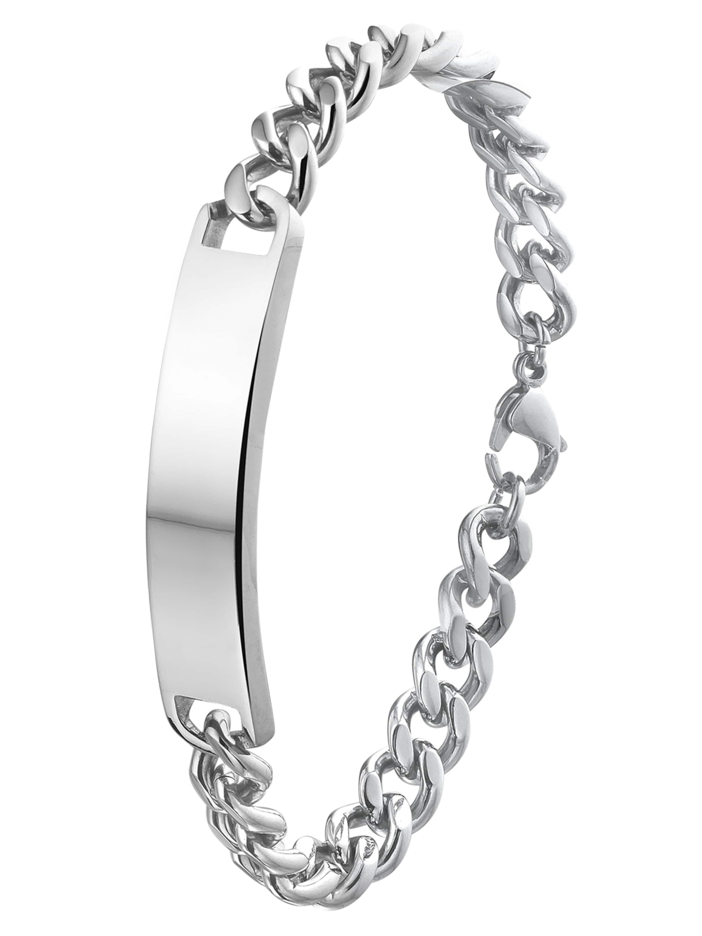 Lucardi Armband in Zilver: voorkant