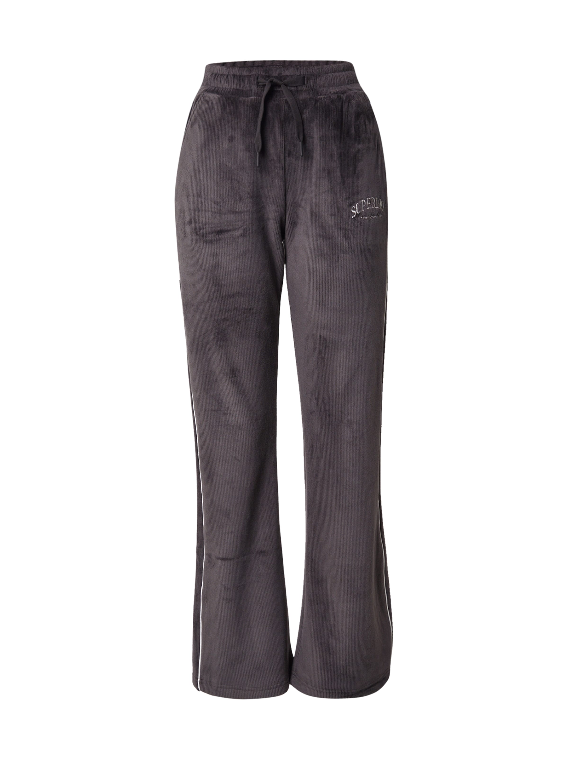 juoda Superdry Kliošinis Kelnės 'Country Club': priekis