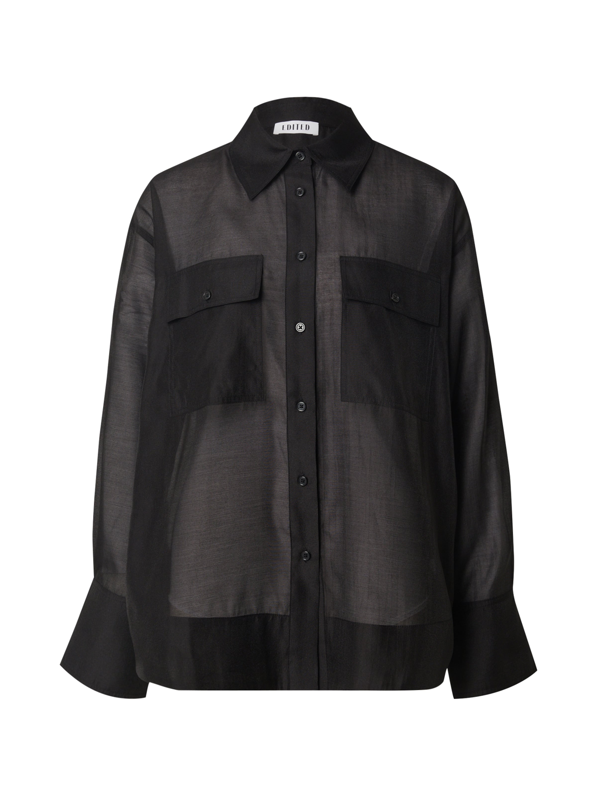 EDITED Bluza 'Saara' | črna barva: sprednja stran