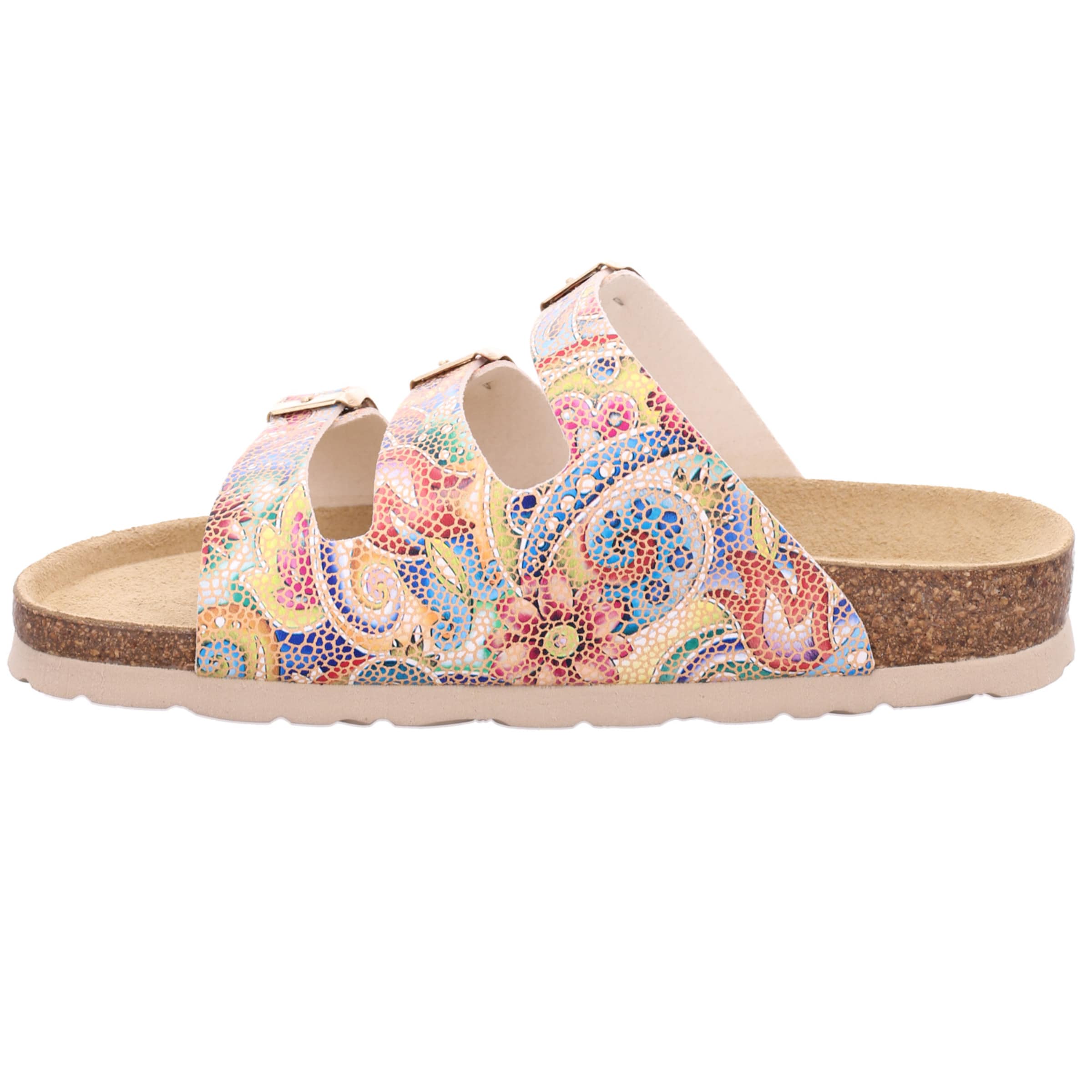 Mule ROHDE en mélange de couleurs