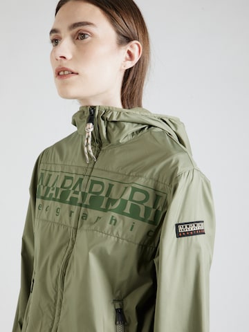 NAPAPIJRI Between-Season Jacket 'A-RAYMI' in Green