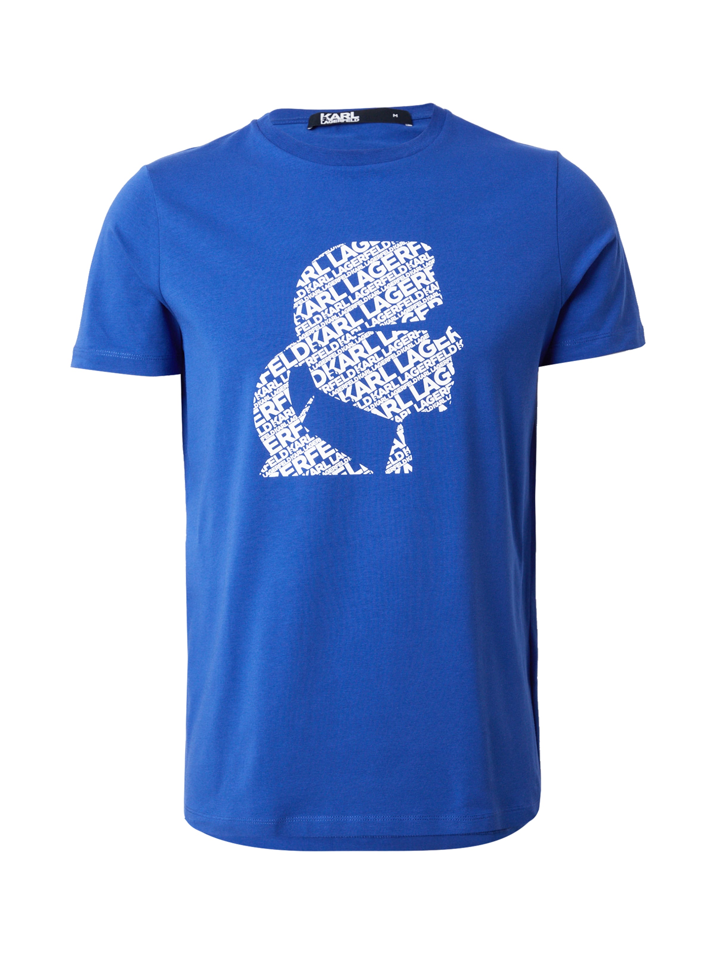 Maglietta di Karl Lagerfeld in blu: frontale