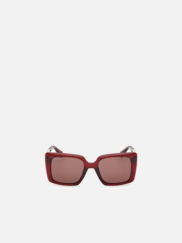 MAX&Co. Sunglasses 'Max &co MO0134 Shiny dark red 52/20/140 Women Sunglasses' in Red: front