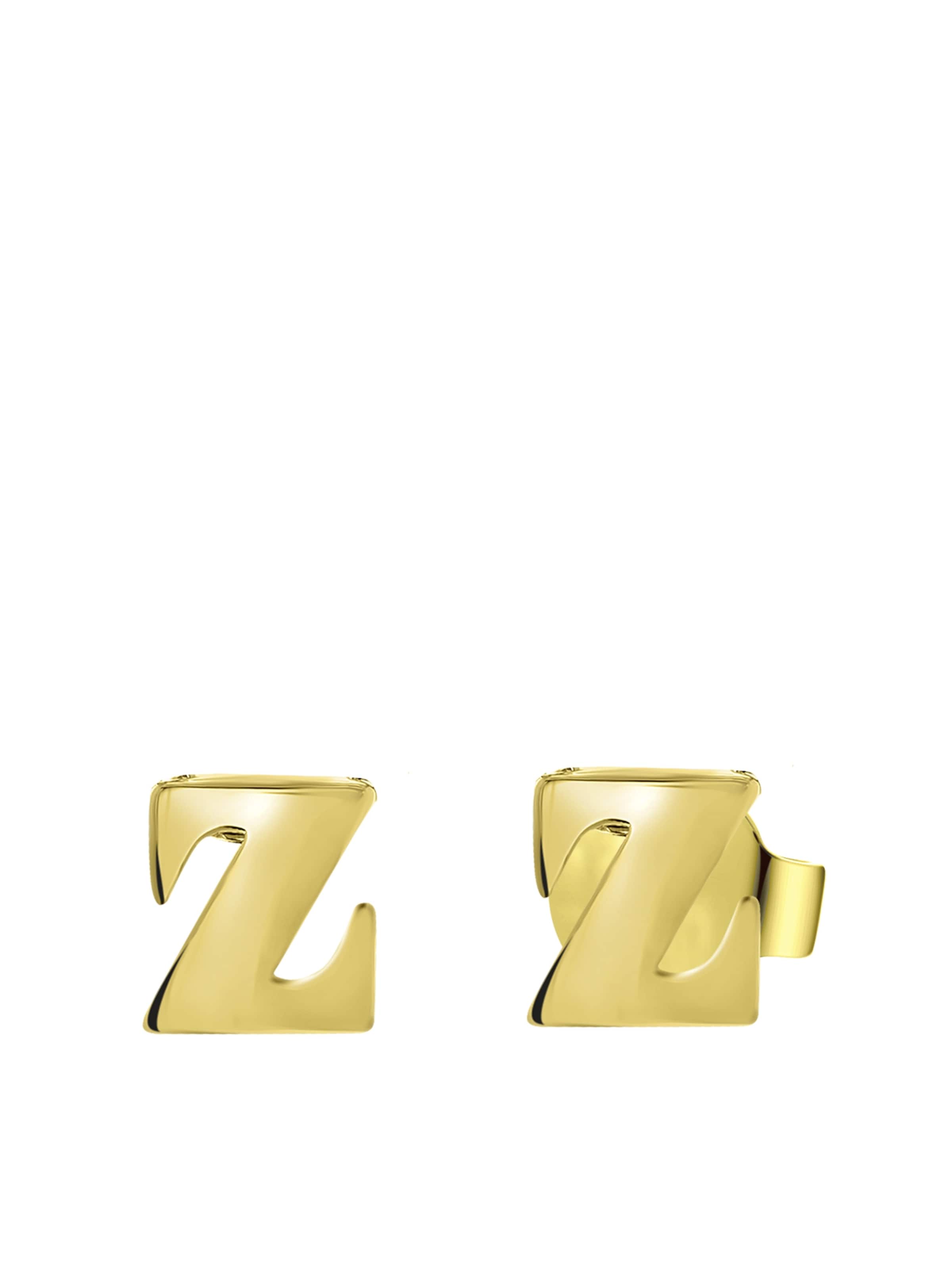 Lucardi Oorbellen in Goud: voorkant