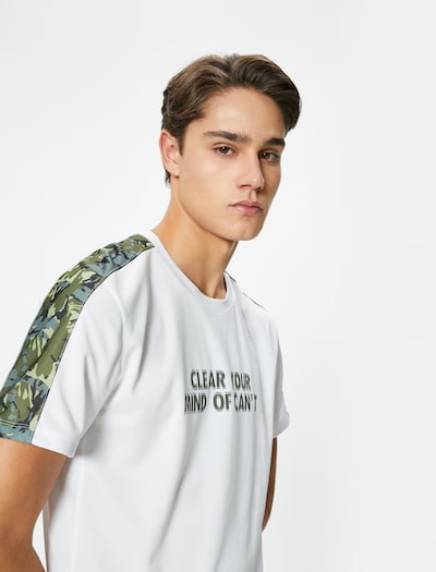 Koton Shirt in Green / White, Item view