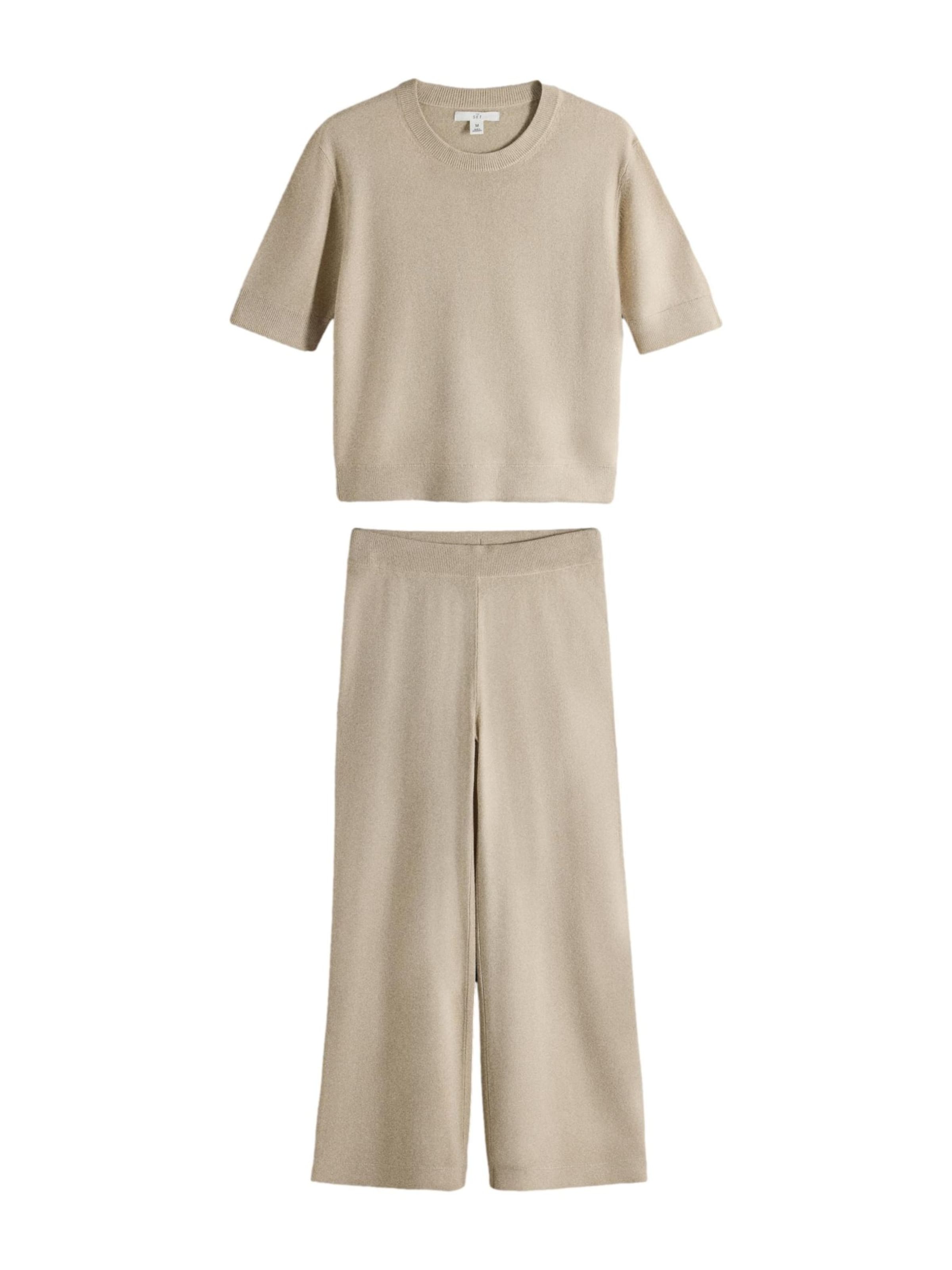 The Set - Traje para estar en casa en beige: frente
