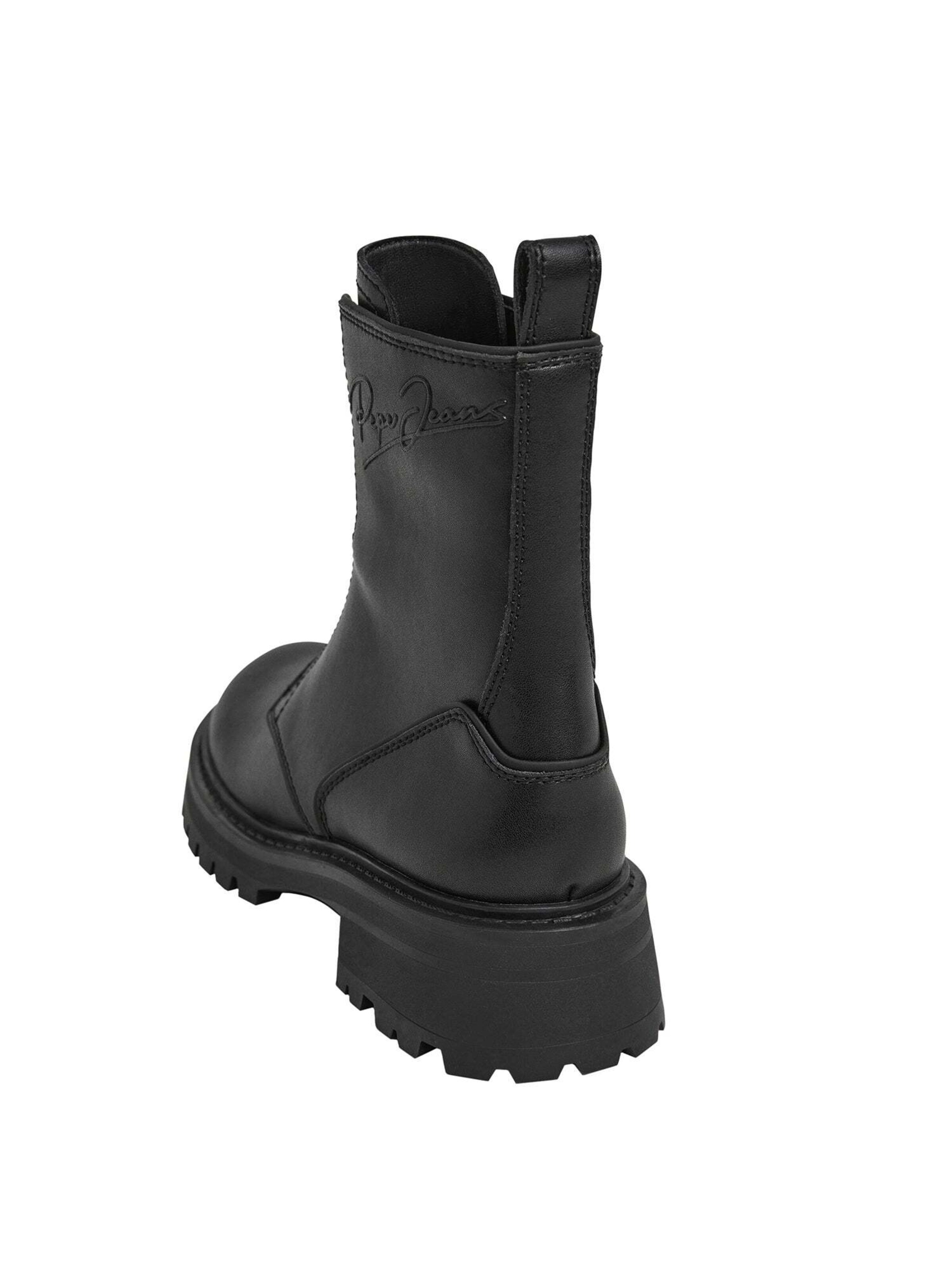 Boots 'STACY HUG W' Pepe Jeans en noir