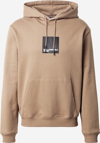 smėlio KARL LAGERFELD JEANS Megztinis be užsegimo: priekis