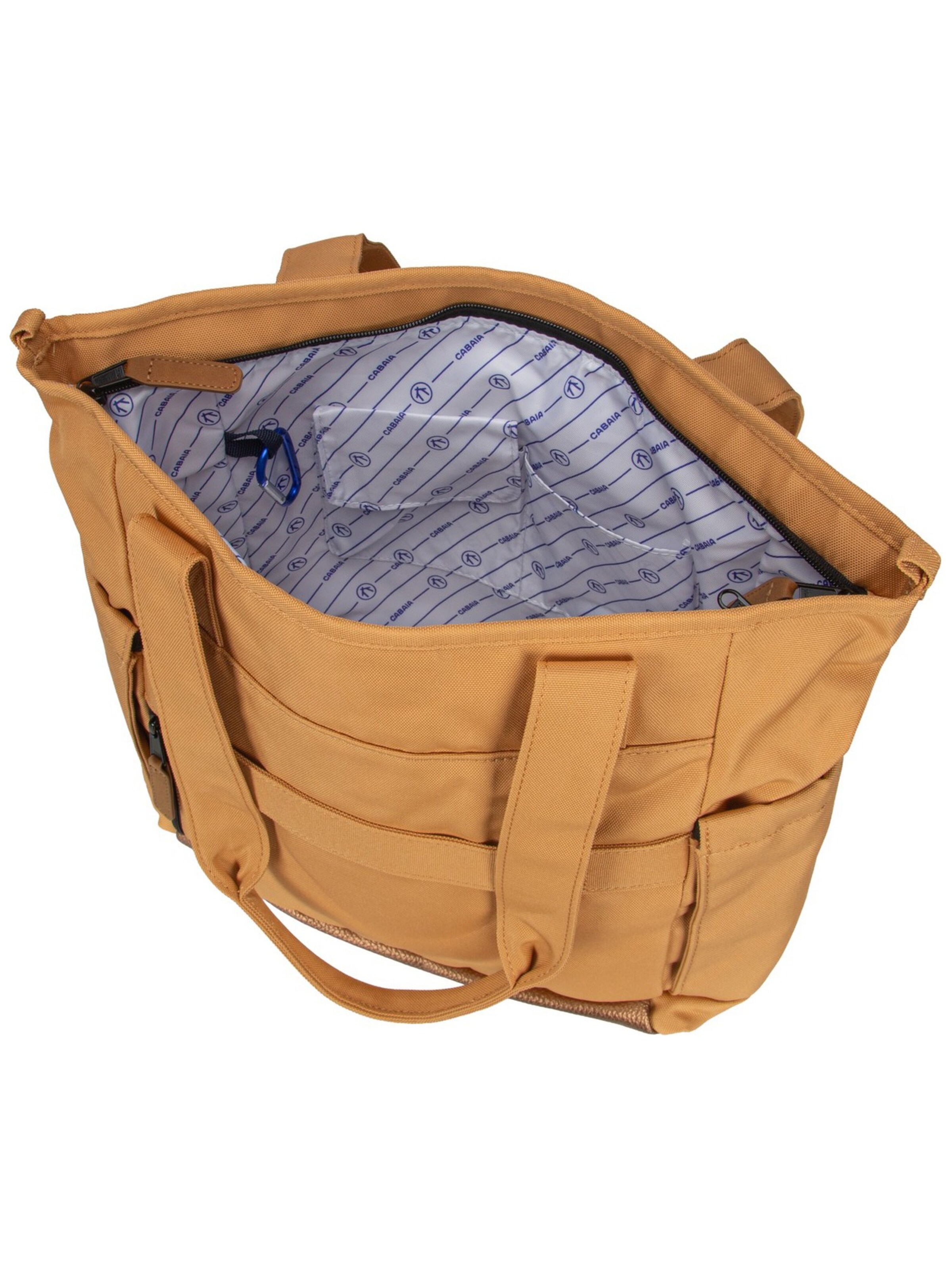 Cabaia Shopper 'Tote Recycled Oxford Medium' in Brown