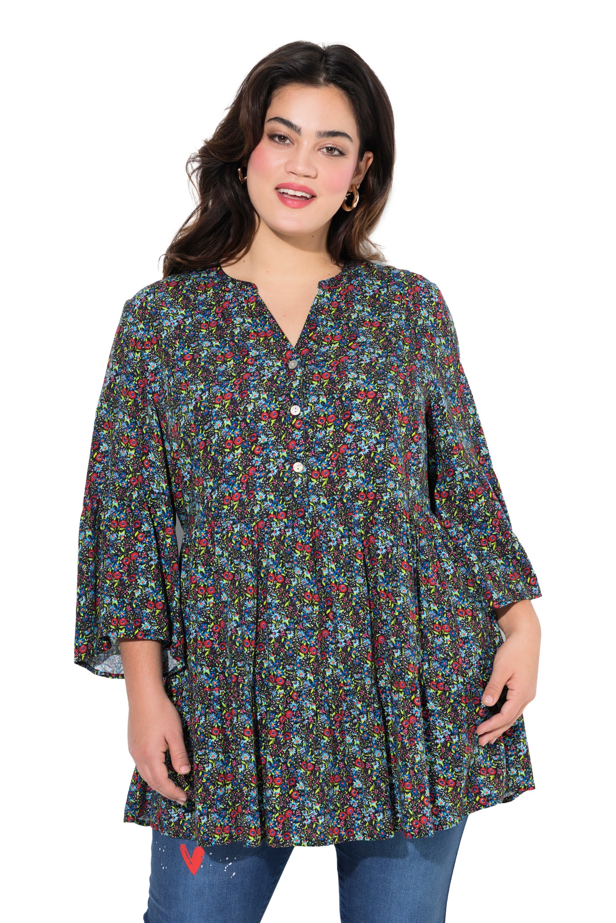 Angel of Style Tuniek in Gemengde kleuren: voorkant