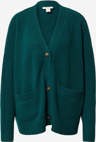 Monki Knit cardigan in Green: front