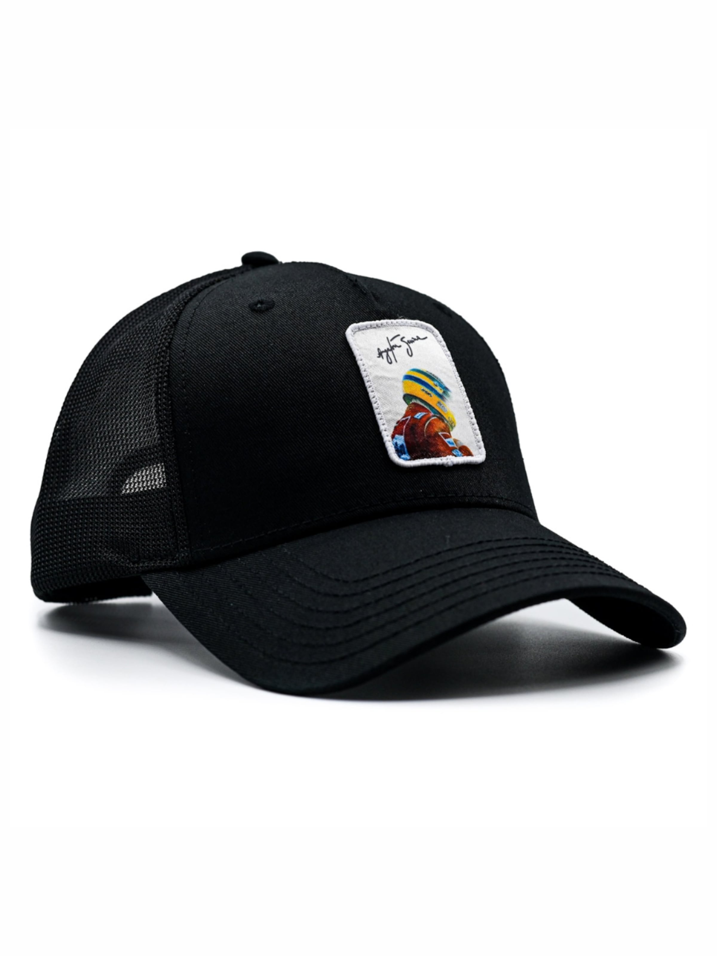 Cappello da baseball 'Scuderia' di Be52 in nero