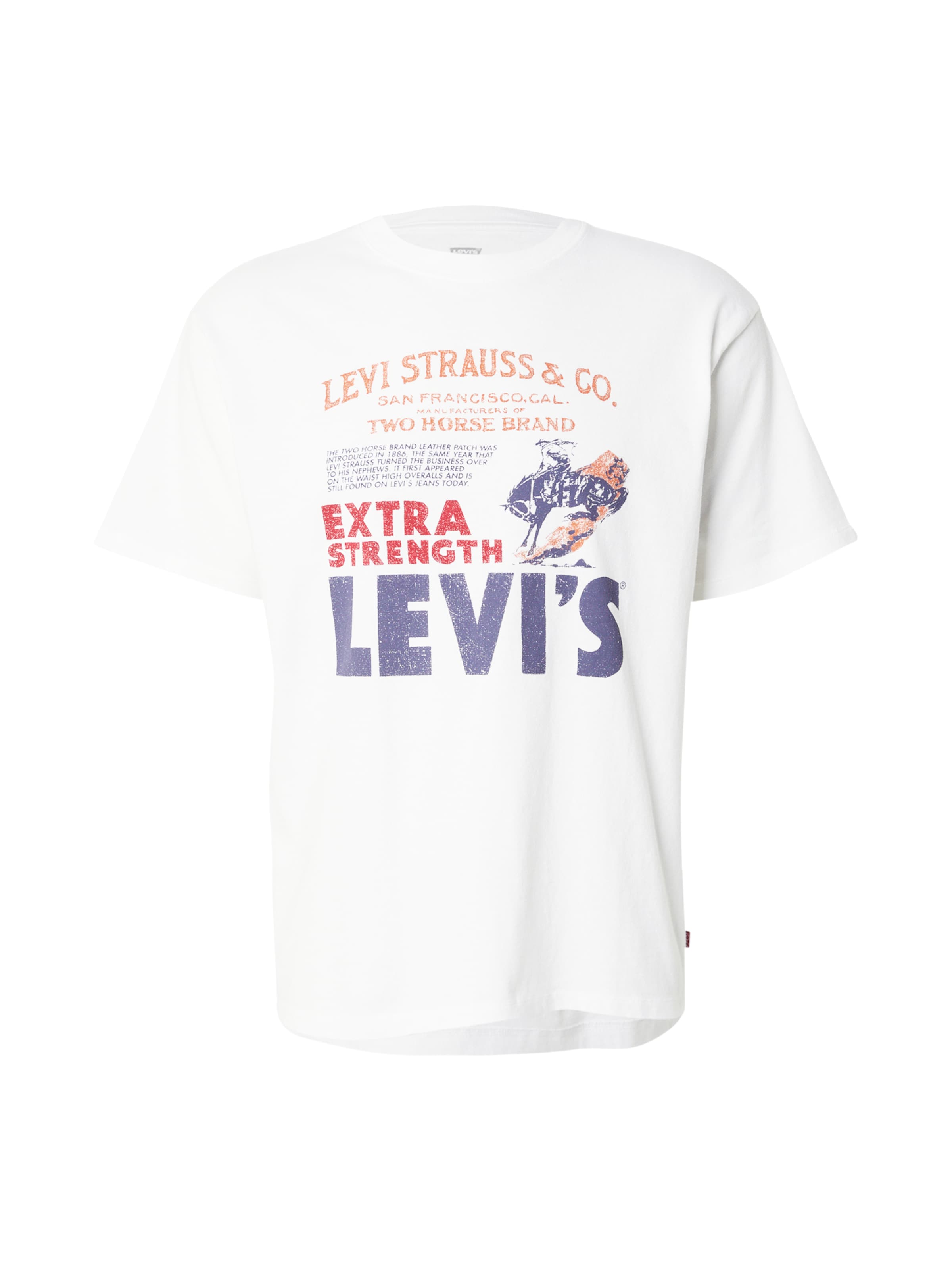 LEVI'S ® Shirt 'Graphic Vintage Fit Tee' in White: front