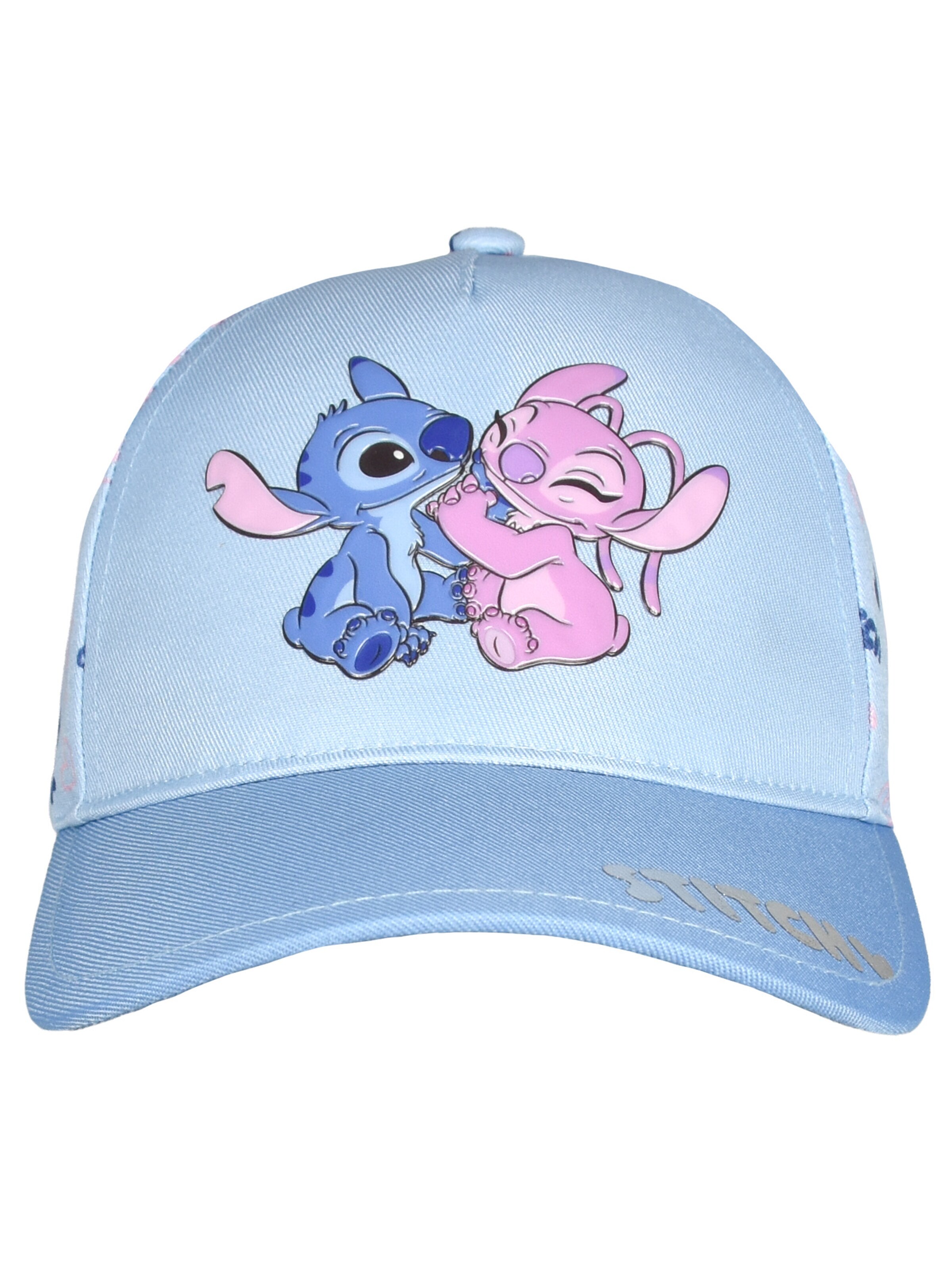 Disney Lilo & Stitch Hut 'Stitch & Angel'‌‌‌‌‌‌‌ in Blau: Vorderseite