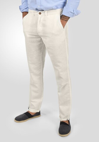 !Solid Regular Leinenhose 'Loran' in Beige: Vorderseite
