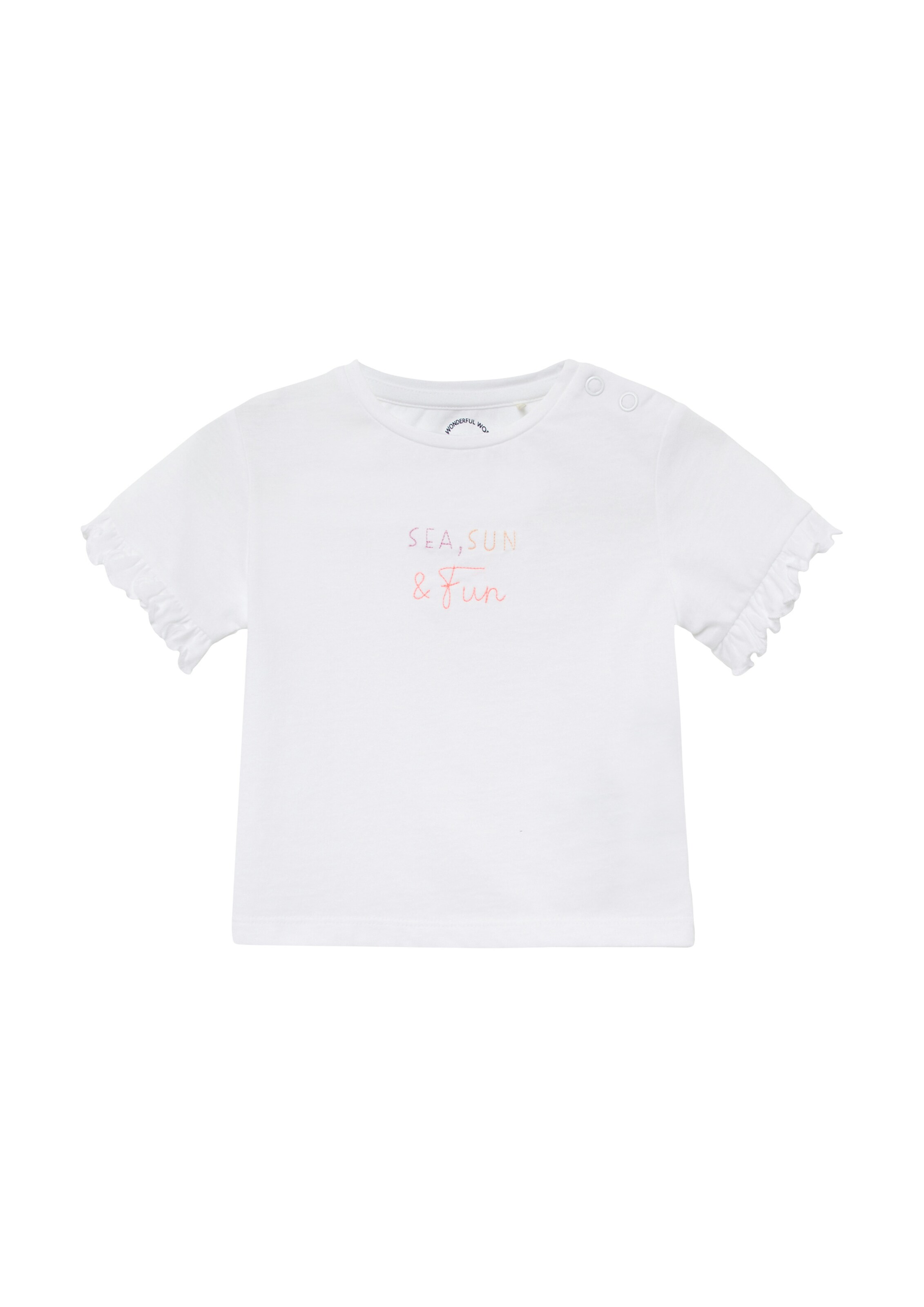 T-Shirt s.Oliver en blanc : devant