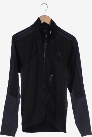 ADIDAS PERFORMANCE Sweatshirt & Zip-Up Hoodie in S in Black: front