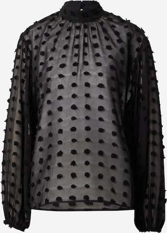 NLY by Nelly Blouse 'Dobby' in Black: front