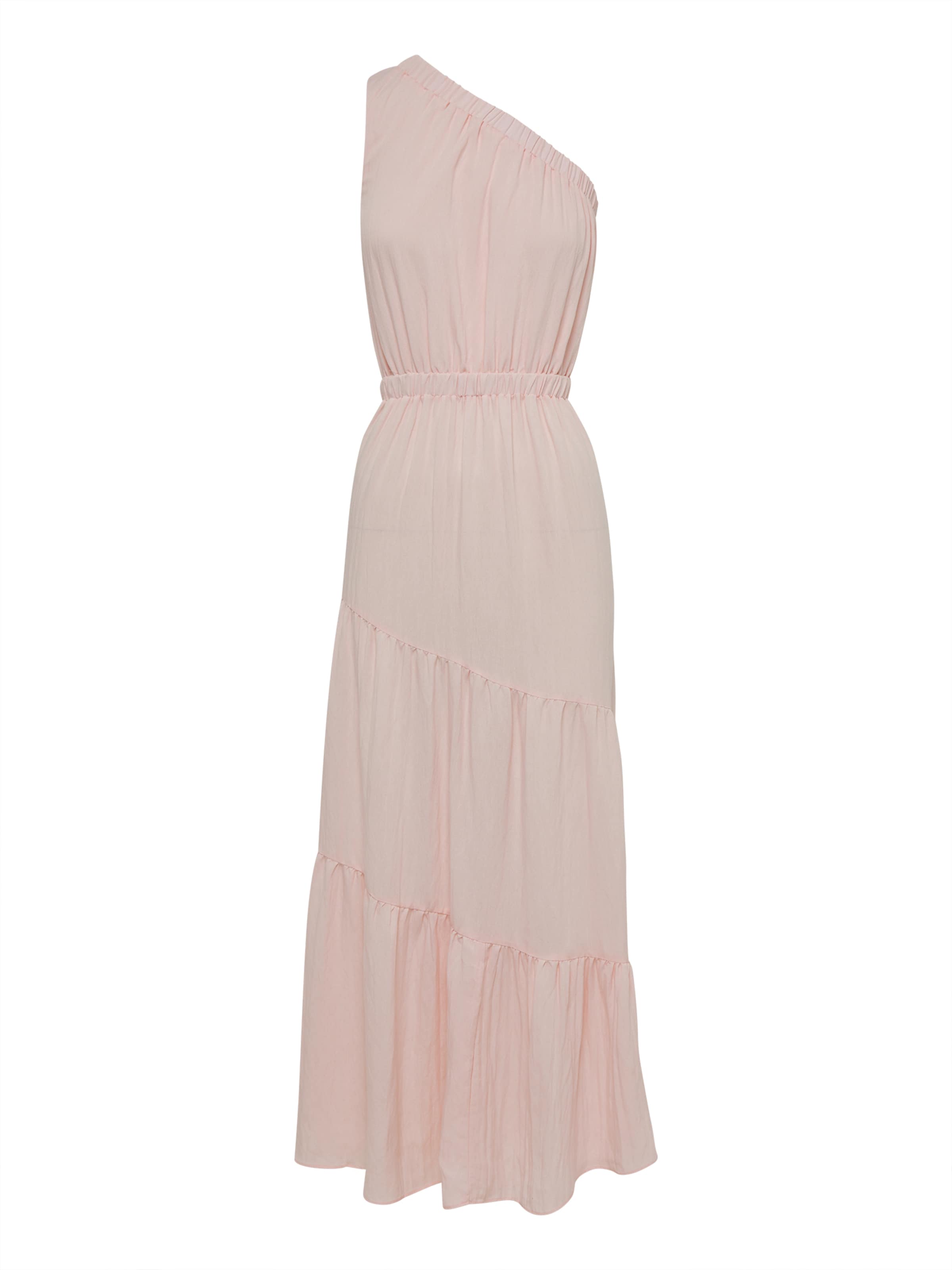 Tussah Dress 'INDY' in Pink: front