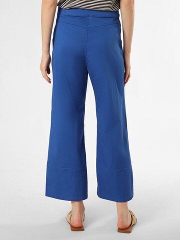 Marie Lund Wide leg Harembroek in Blauw