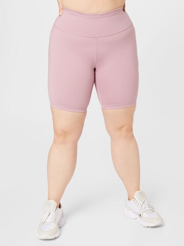 ADIDAS SPORTSWEAR Skinny Sporthose in Lila: predná strana