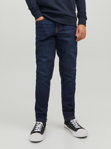 Jack & Jones Junior Slimfit Jeans 'Glenn' in Blau: predná strana